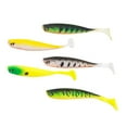 thumbnail image 3 of 5 piezas cebos artificiales señuelos suaves T Swimbaits sin shamjiam Pesca de señuelos suaves, 3 of 9