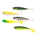 thumbnail image 3 of Paquete de 5 cebos de pesca suaves con cola en T, simulación de peces, sin anzuelo, para, 3 of 9