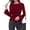 Burgundy, variant on Womens Bell Long Sleeve Shirts Boat Neck Asymmetrical Tops,Soft Comfy Lightweight Ribbed Slim Fit T Shirts,Flare Sleeve Blouse,Ruched Side Y2K Date Night Tops,Fall Fashion Clothes