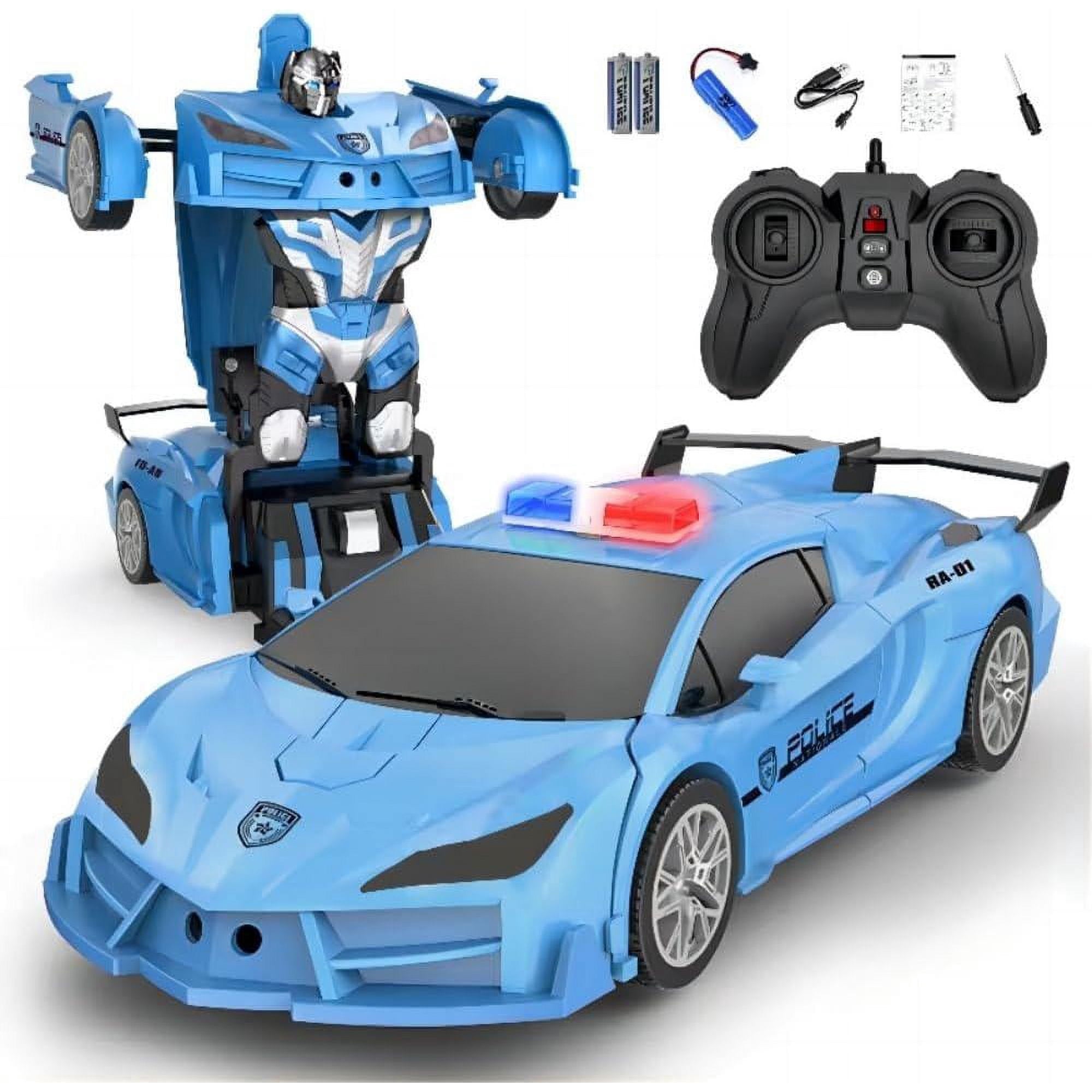 Remote Control car Transform Robot RC Cars, one Button
