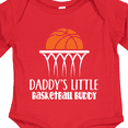 thumbnail image 4 of Inktastic Daddys Little Basketball Buddy Boys Boys Long Sleeve Baby Bodysuit, 4 of 5