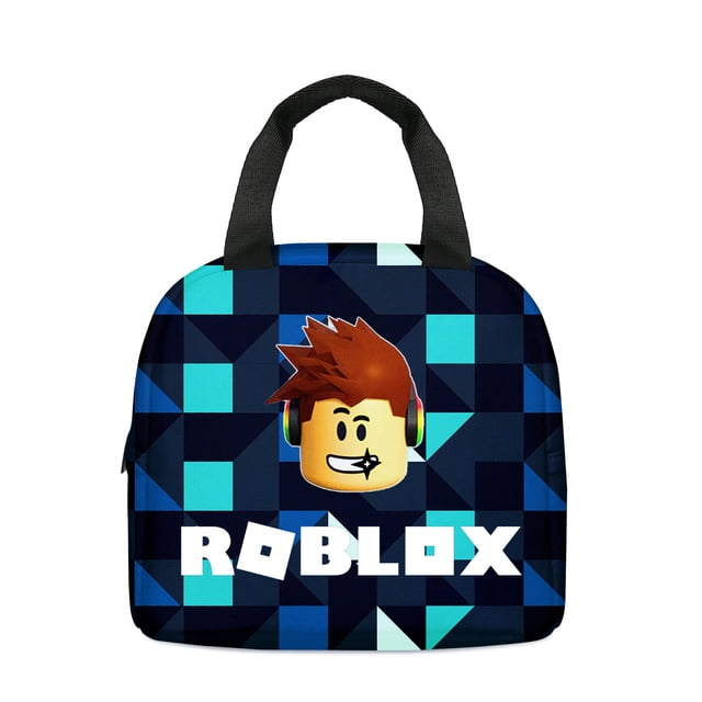 ROBLOX-mochila bidimensional con hebilla de cinturón para hombre y mujer, bolso escolar informal, juego de dibujos animados, periférico, juvenil, estudiante, nuevo