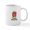White, variant on CafePress - Red Tickle Monster With Horns And One Eye Mug - 11 oz Ceramic Mug - Novelty Coffee Tea Cup