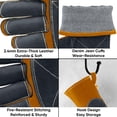 thumbnail image 3 of Guantes de soldadura TICONN 16" resistentes al calor ignífugos XL, 3 of 6