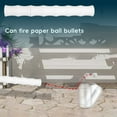 thumbnail image 5 of HUASHENG Compressed Air Shooting Toy: White Cylindrical Design With Segmented Texture For Play, 5 of 5