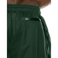 thumbnail image 5 of J. METHOD Men's Basketball Shorts Heavy Mesh with Regular Fit Comfy Gym Workout Active Pants NEMP27 Dark Green M, 5 of 6