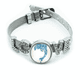 thumbnail image 1 of Blue Ocean Dolphin ilustrar Pulsera pulsera pulsera de cristal amor pulsera ajustable, 1 of 2
