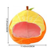 Yvsxxv Novelty Plush Fruit Shape Funny Hat Party Photo Prop 1Pc