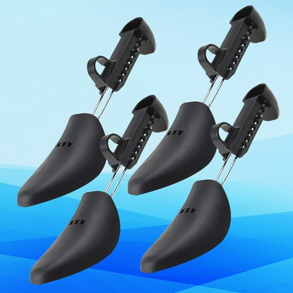 WHAMVOX Shoe Stretcher 4Pcs Black Plastic Square Lengthen and Widen Shoes