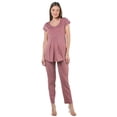 thumbnail image 1 of Conjunto de Maternidad Casual algodón Cómoda Almacenes Mario Color Rosa Talla Unitalla, 1 of 5