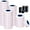 30 Rolls + 3 Refill Ink, variant on Livhil 30 Rolls 15000pcs White Price Gun Labels for Mx-5500 Labeller White Pricemarker Stickers Plus 3 Piece Refill Ink Rolls