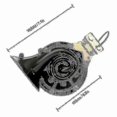 thumbnail image 3 of 24v Car Monophonic Snail Horn 300db Electric Electric Snail Air Horn, 3 of 5