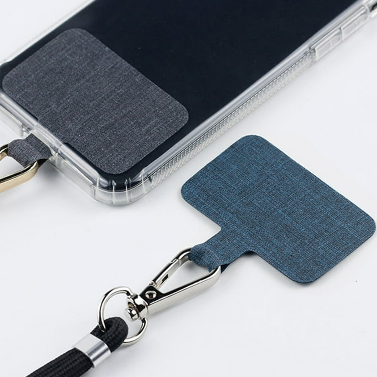 LA TALUS Phone Tether Tab Ultra-thin Wear Resistant Universal Fit Smart Phone  Lanyard Replacement Patch for Outdoor Black One size - Walmart.com