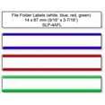 thumbnail image 4 of Seiko 3.43" x 0.56" 130/Roll 4 Rolls/Box Yellow Pink Blue Green File Folder Label, 4 of 4
