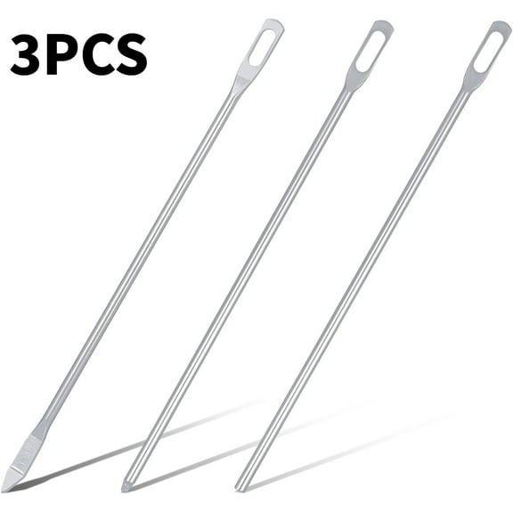 3pcs Drawstring Threaders Easy Draw String Threader Puller Tool Simple Needle Threader Drawstring Replacement Tool for Hoodies, Jackets, Sweatpants