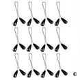 thumbnail image 1 of CUITING 12 pcs Oval Diamante Hijab Pin Clips Brooch Scarf Shawl Drop Water G4S4 R4P9, 1 of 7