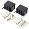 thumbnail image 2 of 10 Sets Carling ARB Rocker Switch Wiring Terminal Connector Plug Socket Car, 2 of 4