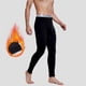 thumbnail image 1 of Leggings casuales de forro polar para hombre, pantalones largos rectos cilíndricos que mantienen el calor, pantalones de rayón para hombre, 1 of 9