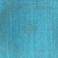 thumbnail image 1 of Ahgly Company Indoor Square Oriental Light Blue Industrial Area Rugs, 7' Square, 1 of 4