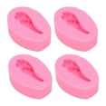 thumbnail image 2 of Molde 4 pcs silicona molde de batería fondant silicona molde de chocolate decoración de pastel de chocolate molde de reempostería para hornear, 2 of 7