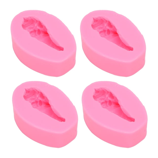 Molde para pasteles, molde de silicona de 4 piezas, molde para repostería, molde para fondant, artesanía excepcional