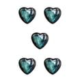 thumbnail image 2 of Langgg Natural Moonstone Heart Shape Stone - For DIY Bracelets And Necklaces Labradorite Palm Stone 5Set, 2 of 6