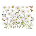 thumbnail image 2 of 1 Clearance! Colorful Floral Bouquet Window Flower Window Clings Reusable Removable Double for Home Decor Stickers, 2 of 9