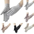 thumbnail image 1 of SPRING PARK Summer Cooling Cycling Lace Gloves Full Finger Touch Screen for Women Breathable, 1 of 1