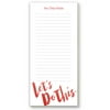 Let's Do This Personalized List Pad