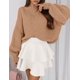 thumbnail image 3 of Suéter PRETTYGARDEN 2025 Otoño Tejido Grueso Oversized M, 3 of 8