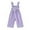 Purple, variant on Krdevn Toddler Girls Sleeveless Lattice Prints Tops Bottoms Jumpsuit Clothes,6-12 Months