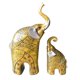 thumbnail image 4 of 2 Piezas Adornos Decorativos de de Material Resina, Decoración para hogar Oro, 4 of 9