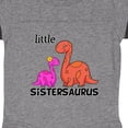 thumbnail image 3 of Inktastic Little Sistersaurus Girls Baby Bodysuit, 3 of 4