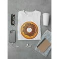thumbnail image 3 of Chocolate Frosting Donut T-Shirt Men -Image by Shutterstock, Male Small, 3 of 4
