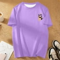 thumbnail image 4 of Playeras De Hombre Camiseta Informal De Verano De Manga Corta Con Cuello Redondo Y Estampado De Letras Y Caras Para Hombre, 4 of 5