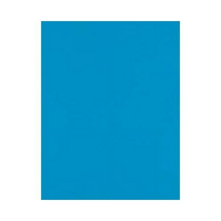 Luxpaper 8 1/2 X 11 Paper, Pool Blue, 50/Pack