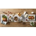 thumbnail image 2 of Better Homes & Gardens White Porcelain Tray with Handles, 2 of 4