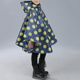 thumbnail image 6 of Odeerbi Rain Coats Kids Rain Jacket Waterproof Girls Boys Rain Cape Kid Hooded Jacket Hooded Bats, 6 of 7