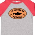 thumbnail image 4 of Inktastic I'd Rather Be Fishing Boys or Girls Toddler T-Shirt, 4 of 5