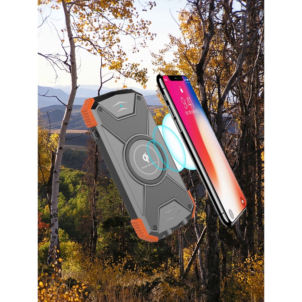 Waterproof Wireless Solar Phone Charger