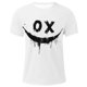 thumbnail image 4 of Blusas y camisas de manga corta con cuello redondo para hombre, blusas casuales de verano a la moda con cuello redondo y estampado para hombre., 4 of 4