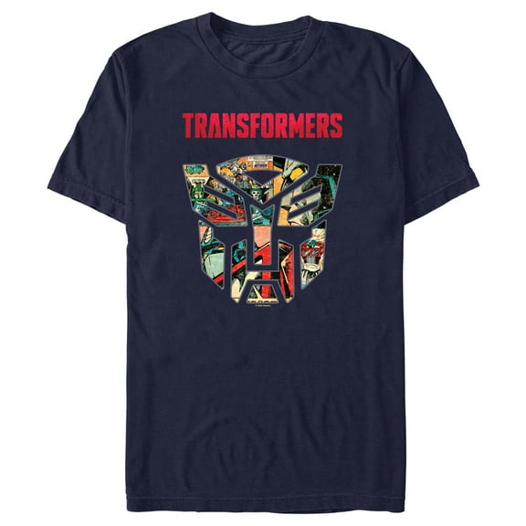 Men's Transformers Generations Comic Logo Graphic T-Shirt