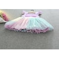 thumbnail image 5 of WIBACKER 1-6Y Girls Mermaid Princess Costumes Dresses Fancy Dress Up Clothes for Halloween Party Cosplay Christmas, 5 of 13