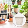thumbnail image 4 of Universal Roman Pattern Flower Pot with Water Hole Hydrangea Planting Pot Resin Garden Planter for Morning Pothos Indoor/Outdoor 9inch, 4 of 9