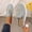 Gray, variant on Women Shoes Womens Loafers Slip On Mules for Women Closed Toe Casual Flats Comfort Canvas Flat Shoes Tassel Decor Non Slip Wide Width Walking Slides Fashion House Shoes for Daily Dress Travel