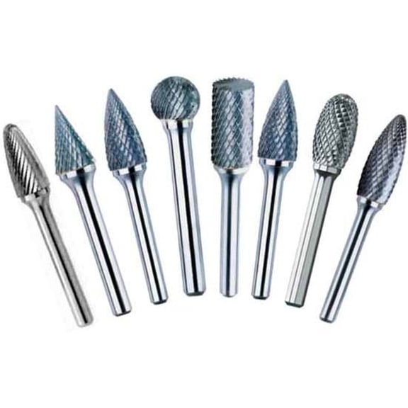 12 Piece Carbide Burr Set, DUL1SET