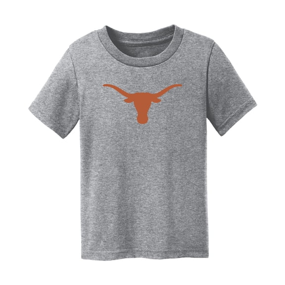Toddler Chad & Jake Heather Gray Texas Longhorns Primary Logo T-Shirt