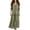 Green, variant on Guieoi Plus Size Womens Dresses Denim-Print Collared Long-Sleeve Top Maxi Dress Blue L