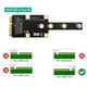 thumbnail image 4 of NVME SSD to MINI PCI-E Adapter Card M.2 NGFF NVME KEY M to MINI PCIE Multifunction Module, 4 of 5