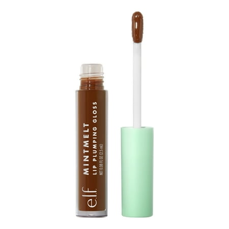 e.l.f. Mint Melt Lip Plumping Gloss, Chocolate Chip